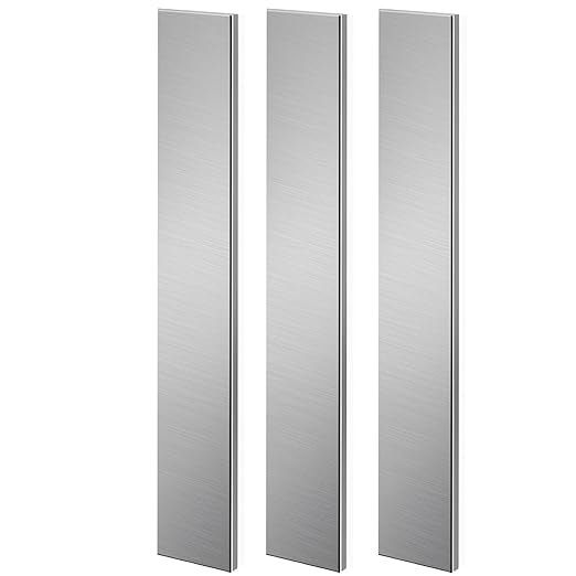 3 Pack 1095 Steel for Knife Making - 12"x1.5"x1/8" 1095 Steel Flat Stock Knife Blanks for Knife Making DIY