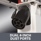 14-Inch Woodworking Bandsaw with 1-3/4 HP Motor Dual Voltage, 115/230V Heavy-Duty Worktable & Precision Fence, 13" Resaw Capacity, Dust Ports for Precision Wood Cutting (Standard Version)