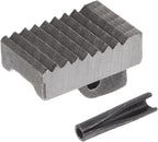 HARFINGTON Pipe Wrench Heel Jaw with Pin Assembly 12" Wrench Replacement High Carbon Steel
