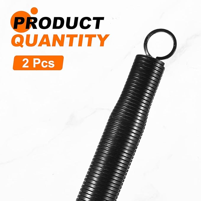 HARFINGTON 2pcs PVC Spring Tube Bender 34mm OD 520mm Long A Type Conduit Pipe Bender Bending Spring for Pipe Bending Devices in Home Hydropower, Black