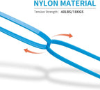 8 Inch Army Green Zip Tie 1000 PCS, 40 Lbs - Small to Medium Zip Tie, Nylon PA66 UV Resistant Cable Tie Heavy Duty for Indoor and Outdoor Use - Ideal for bundling and securing objects