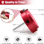 PVC Pipe Reamer, 6 Piece Plastic PVC Pipe Fitting Saver Kit Fit into Standard 1/2" Drills PVC Socket Saver Tool Contains 3/4inch, 1inch, 1-1/2inch, 2inch, 3inch, 4inch Head