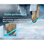 LSS 5-Inch Dry or Wet Cutting General Purpose Power Saw Segmented Diamond Blades for Concrete Stone Brick Masonry (5")