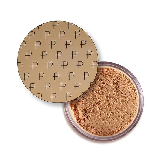 MAEPEOR Matte Setting Loose Powder 8 Colors Smooth and Lightweight Face Powder for Brightening and Setting Makeup with Face Puff (05 Heat)-VeraVaultWomen