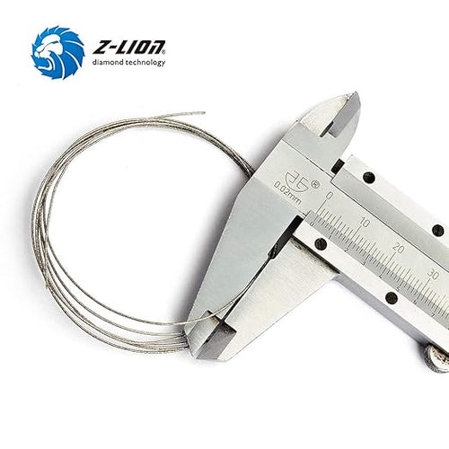 0.5mm Superfine Diamond Wire Electroplated Cutting Saw Blades for Jade Metal Marble Granite (3 Meters/Lot)