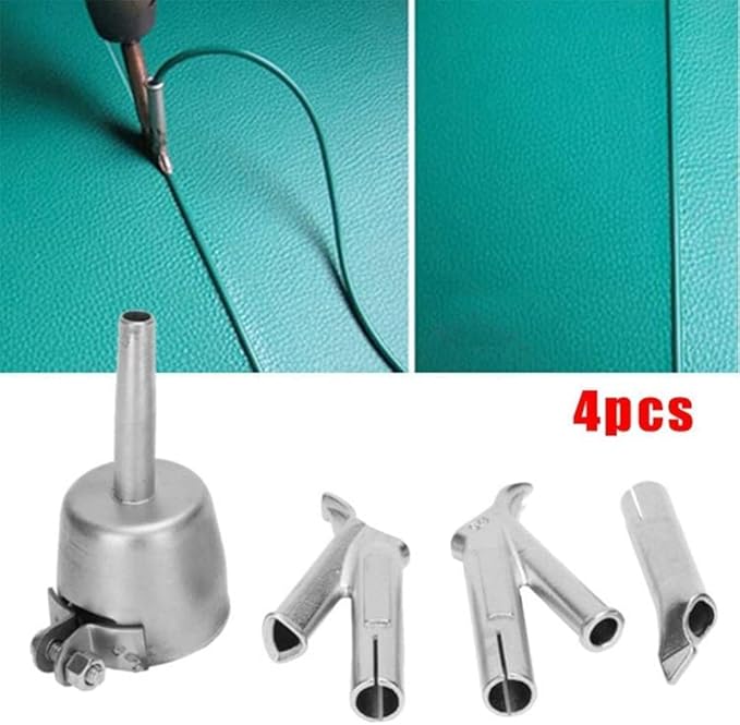 Beyondlife 1600W Hot Air Plastic Welder Heat Gun PVC Vinyl Flooring Welding Tool Hot Gas Pistol Kit, with Various Welding Accessories