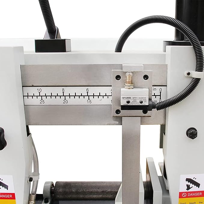 KAKA INDUSTRIAL TGK-14 Metal Cutting BandSaw,Double column Metal BandSaw, Max cutting capacity 13.8 inch, vertical lifting, high stability, Cutting speed adopts hydraulic control, 230V 3PH