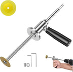 Inside Pipe Cutter for PVC Pipe, Upgraded Versatile PVC Pipe Cutter and Drill Attachment with Diamond Grit Cutting Wheel and Handle