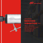 Ingersoll Rand 307B 1/4” Air Die Grinder, Straight, 28,000 RPM, 0.25 HP, Ball Bearing Construction, Safety Lock, Aluminum Housing, Lightweight Power Tool