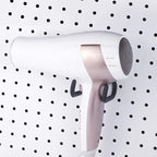 4 Pieces Pegboard Hooks Pegboard Drill Holder Double Power Tool Black Flat Utility Hook Peg Board Organization Accessory for Workbench, Garage Storage(7.48 x 2.8 x 3.66 Inch)