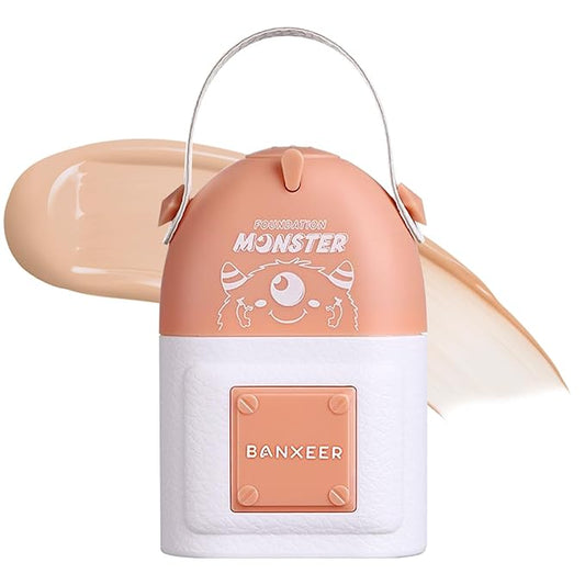 Concealer Moisturizing Gradient Foundation, Lightness Oil Control Long Lasting Waterproof Full Coverage Color Correcting Foundation-VeraVaultWomen