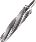 1-1/16" Bridge/Construction Reamer, M2 HSS Taper Chucking Reamer Drill Bit for Steel Alloy Aluminum Metal Wood Plastic, 1/2” Shank Chuck, Spiral Flutes, to Enlarge/Align Holes