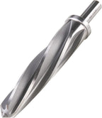 1-1/16" Bridge/Construction Reamer, M2 HSS Taper Chucking Reamer Drill Bit for Steel Alloy Aluminum Metal Wood Plastic, 1/2” Shank Chuck, Spiral Flutes, to Enlarge/Align Holes