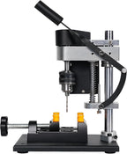 Mini Bench Drill Press, 6 Inches Precision Benchtop Drilling Machine, Suitable For Direct Drilling Of Metal, Wood, Plastics, Acrylic,Metal Wooden DIY Jewelry Making Crafts Tool