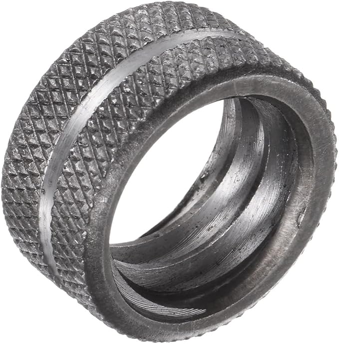 HARFINGTON Pipe Wrench Nut 10" Plumbing Wrench Replacement Knurl Nut High Carbon Steel