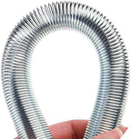 5 Pcs Spring Tube Bender Set, 5 Sizes (1/4", 5/16", 3/8", 1/2", 5/8"), 8.27" Length, Thin Wall Steel Tubing Benders Kit for Copper Aluminum Steel Tubing (8.27 inch /210MM)