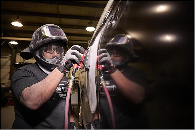 Ingersoll Rand 5151-6 - 6" Random Orbital Air Sander, 3/16 Orbit, Vinyl Pad, 12,000 RPM, 0.3 HP