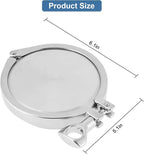 4 Tri Clamp Ferrule, Stainless Steel Sanitary Pipe Fittings Kit Sanitary End Set with 102mm 4 End, Weld Ferrule, Clamp, Gasket for Machinery Manufacturers