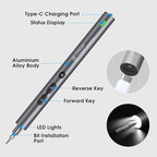 UF-TOOLS Mini Electric Screwdriver, 120 in 1 Small Portable Cordless Power Screwdriver, with 100 Precision Bits & LED Light & 20-bit Tool Set, Handy Repair Tool for Phone, Watch, Camera, Laptop