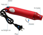 Heat Gun, Mini Hot Air Gun for DIY Crafts Portable Heat Air Gun Tool for Embossing Shrink Wrapping Drying Paint