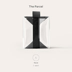 Cadence Parcel - Clear Dopp Kit with Magnetic Closure - Durable and Leak-Resistant Travel Toiletry Kit - Modular Design