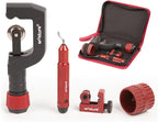 Wostore Tube Cutter Set Heavy Duty Pipe Cutter 3/16-2 Inch (5-50mm) O.D.tubing, Mini Tube Cutter 1/8 to 7/8 Inch (3-22mm), Deburring Tool For Copper, Aluminum, PVC Pipes