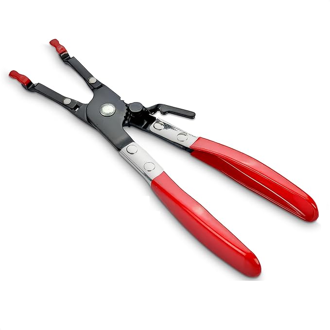 Car Wire Soldering Pliers 9.5 Inch – Carbon Steel Welding Pliers with Non-Slip Grip – Comfortable Design for DIY Soldering, Electrical & Welding Tasks – Precision Tool for Secure Wire Handling