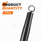 HARFINGTON 2pcs PVC Spring Tube Bender 26mm OD 450mm Long A Type Conduit Pipe Bender Bending Spring for Pipe Bending Devices in Home Hydropower, Black