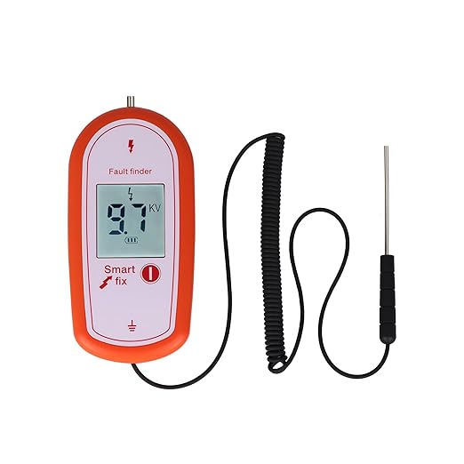 Electric Fence Voltage Tester, 15KV Digital Electric Fence Voltage Tester, Digital Display High Voltage 200-15000V Gardening Tools