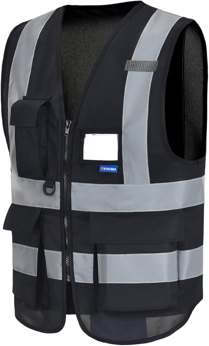 XSmall Womens black safety vest xs