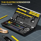 Small screwdriver set,71 in 1 electric screwdriver cordless with LED light,5 torque settings,MAX 0.6Nm,42 magnetic bit set,Crowbar and tweezers,Pc multi tool kit,Laptop,Phone repair kit