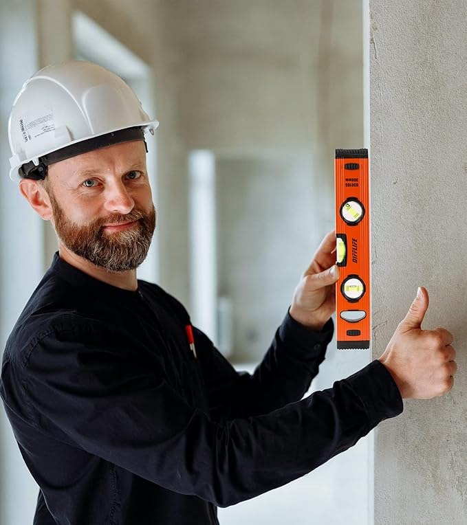 12" Level & Tool Aluminum Reinforced Torpedo Level (12inch)