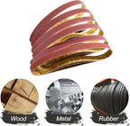 S SATC Sanding Belts 1×30-Inch Sanding belt Belt Sander Belt Sander Paper, (4 Each of 60, 80, 120,150,240,400 Grits) Aluminum Oxide 24PCS