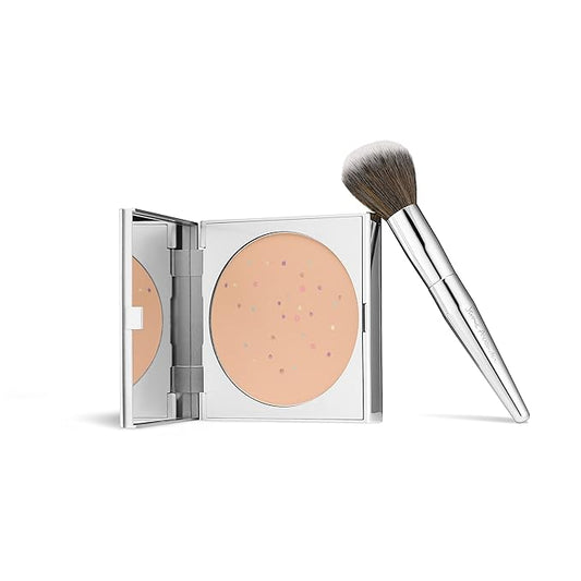 Magic Minerals by Jerome Alexander Jumbo Size Mineral Powder Foundation with Color Correctors, Antioxidant Skincare Formula (Medium)-VeraVaultWomen