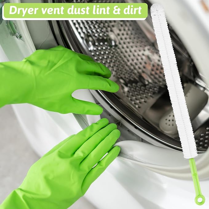 Sewer Drain Brush, Drain Clog Remover, 17inch Flexible Long Pipe Hair Clogs Catcher Cleaner Tool for Toilet, Kitchen Sink, Bathroom Tub, Sewer Drain