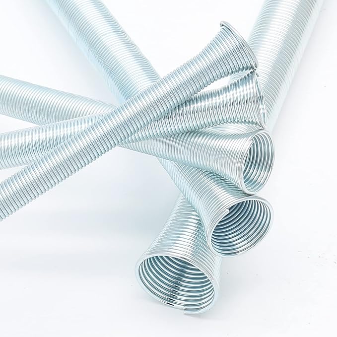 Spring Tubing Benders 1/4 Inch for Copper, Aluminum and Thin Wall Steel Tubing, Pack of 2