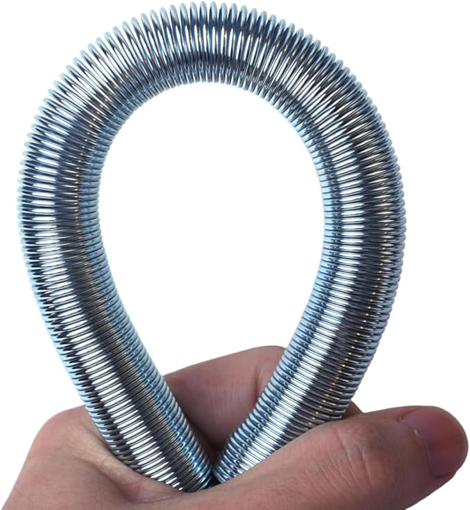 5 Pcs Spring Tube Benders Set, Tube Bender Kit 1/4'', 3/8'', 1/2'', 5/8'', 5/16'' for Copper Aluminum Thin Wall Steel Tubing, 8.27" / 210mm Length