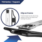 Pacific Arc 30 Inch T Square, Traditional Acrylic Graduated in Inch and Metric, Detachable Head