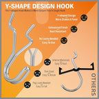 HORUSDY 309 PCS Pegboard Hooks Assortment Kit – 17 Types Heavy Duty Peg Board Hooks & Organizer Accessories – Fits 1/8 & 1/4 Inch Pegboard Durable Metal Wall Hooks for Garage Kitchen Workshop