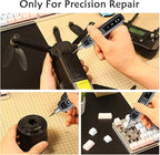 Electric Screwdriver Set, 180 In 1 Electric Precision Screwdriver Set with 160 Magnetic Bits, Magnetic Storage, Power Screwdriver Repair Tool Kit for Computer Phone Laptop & Electronics Repair