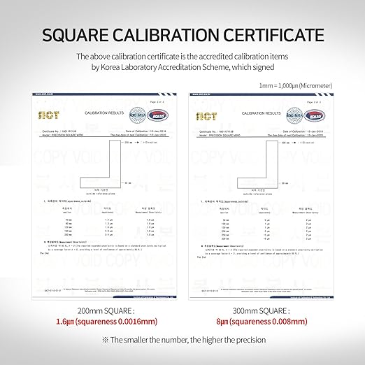 Precision Square Ruler for Measuring and Marking - Aluminum Steel Framing Tool for Professional Carpentry Use (200mm)