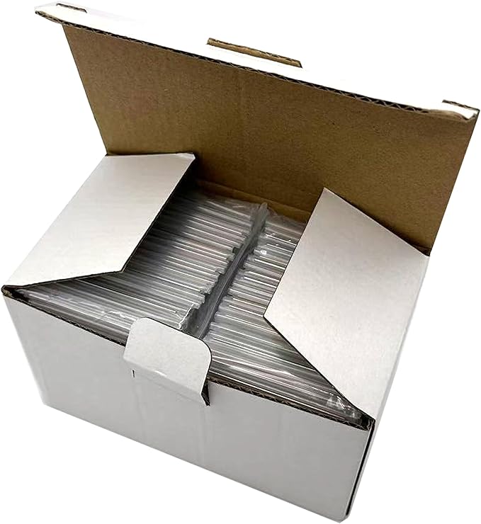 Premium Fiber Optic Fusion Splicing Sleeves Protector Adapter Heat Shrink Tube Clear 1000pcs Per Box 2.5mm Dia After Recovery,45mm (L)