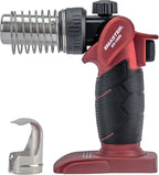 Master Appliance HT-1000 Cordless Butane Heat Gun with Shrink Reflector - Refillable, Portable Hot Air Tool for Heat Shrink Tubing, Electrical and Automotive Repairs