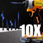 15 Pack Phillips Impact Driver Bits, #3 Phillips Head Magnetic Screwdriver Bits Set, 2 Inch S2 Alloy Steel Impact Bits, 1/4" Hex Shank Screwdriver Drill Bit, CNC Machined ph3 Impact Drill Bits