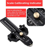 Thin Rip Jig Table Saw Jig Guide for Making Repetitive Narrow Thin Strip Cuts Woodworking Tools Fast Thin Ripping Guide for Table Saw Band Saw Router Table Fits for 3/8" x 3/4" T Slot