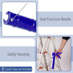 Bates- Caulking Gun, 10:1 Thrust Ratio, Deep Navy Blue, Caulking Tool Gun, Caulk Gun No Drip, Hand Caulking Guns, Silicone Gun, Caulking Gun Tool, No Drip Caulk Gun, Caulk Guns, Caulking Gun Dripless