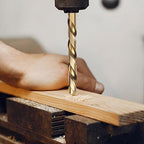 1/8" Cobalt Drill Bit Set (10Pcs), M35 HSS, 135 Degree Tip, Twist Jobber Length for Hardened Metal, Stainless Steel, Cast Iron, Wood, and Plastics, with Index Storage Case