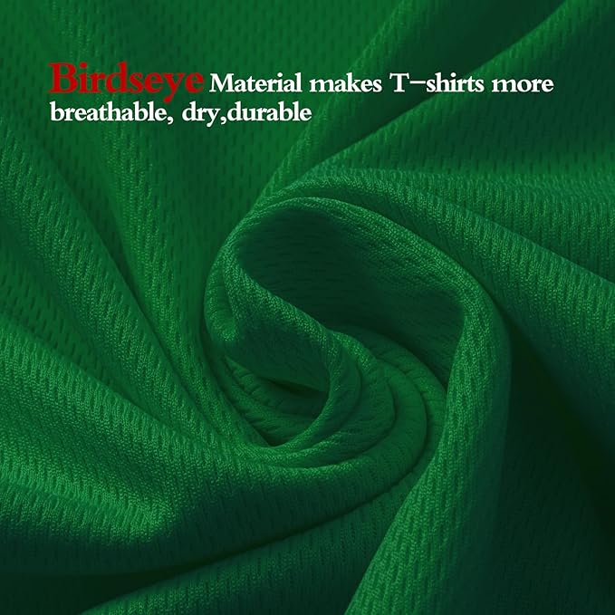 High Visibility Shirts Quick Dry Safety T Shirts with Reflective Strips and Pocket Short Sleeve Mesh Hi Vis Construction Work Class 2 Shirt for Men/Women Black Bottom Green,Medium