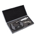 1-2 in Precision Outside Micrometer W/Box, Accuracy 0.0001 in, Professional Grade Precision Machinist Tool