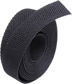 Heat Shrink Braided Sleeving Fabric Tubing 2 in 1 Wiring Harness Tubing Abrasion Resistant Cable Sleeve for Protection Wire/Sheath/Irregular Shape Hose (3/8"-13ft)
